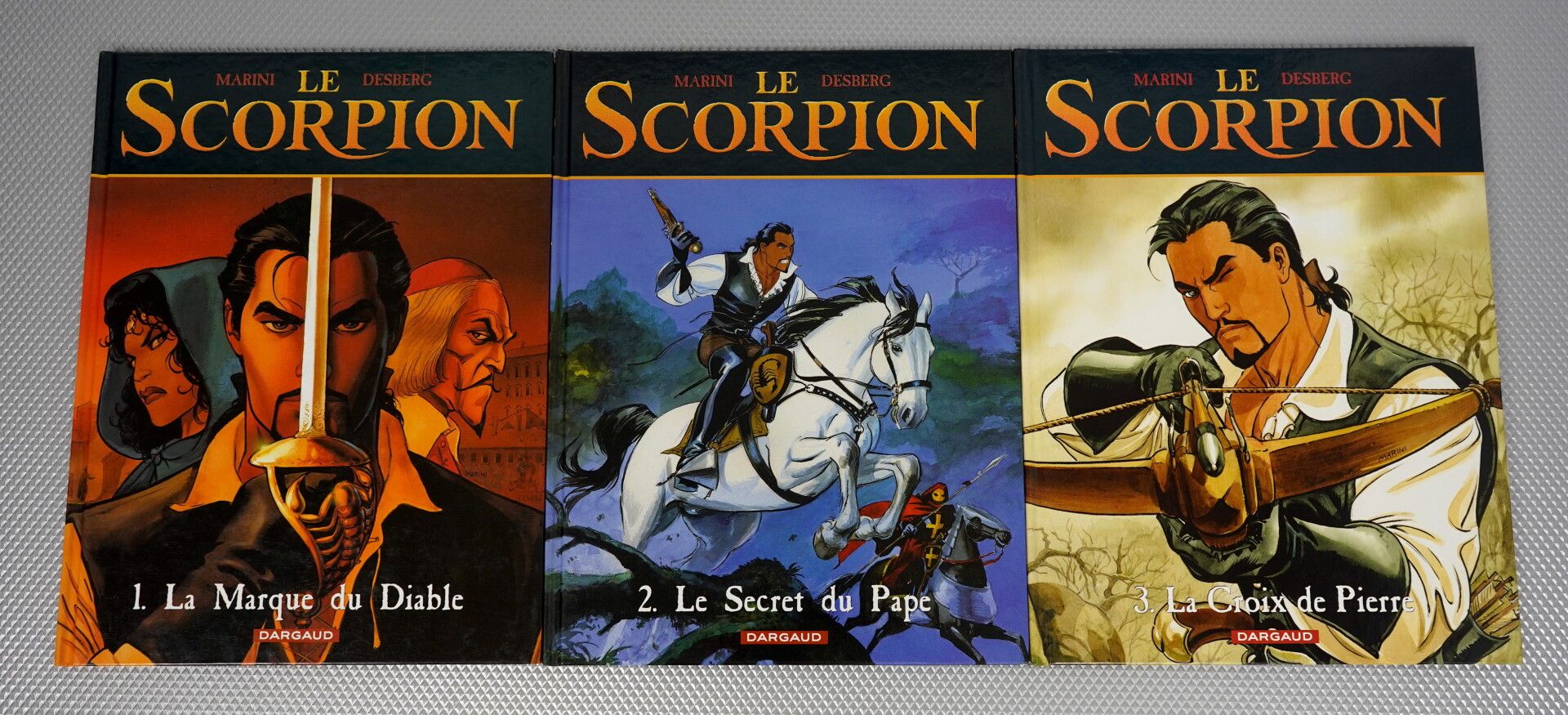 Null The Scorpion (Marini and Desberg). 13 albums.



The 13 volumes of the saga&hellip;