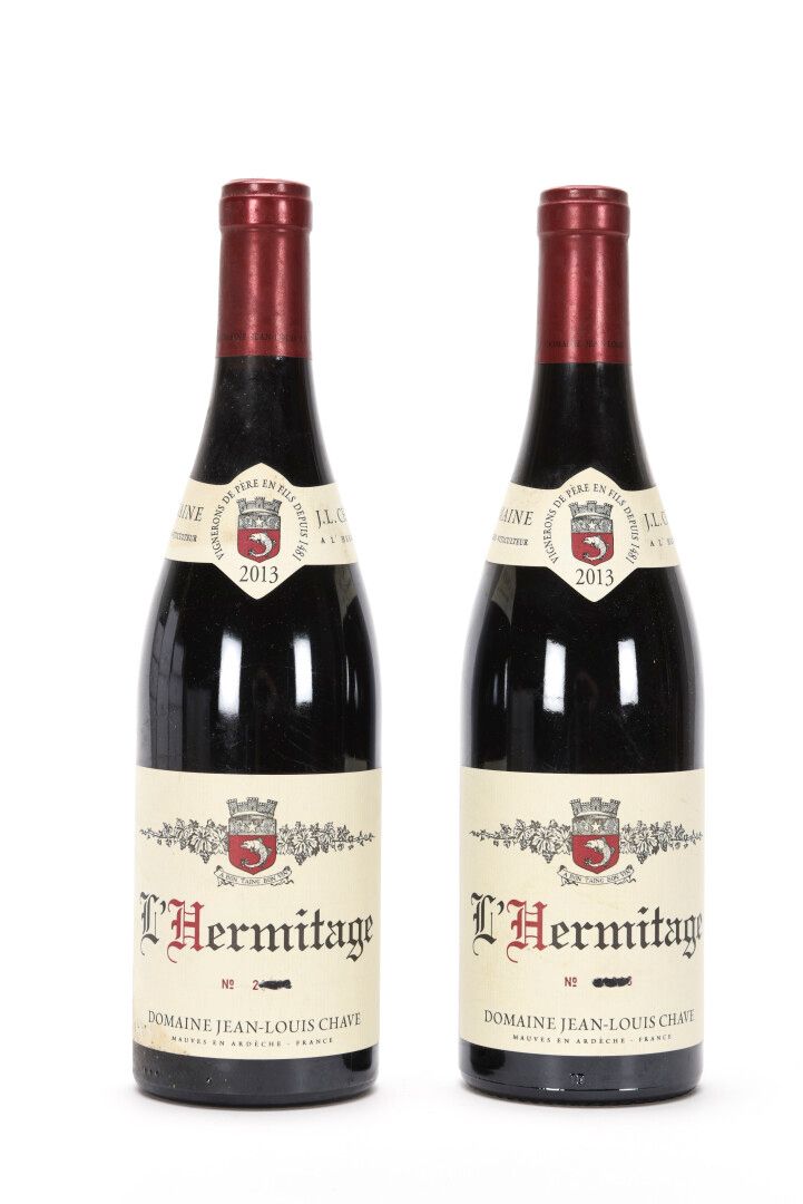Null 2 B L'HERMITAGE Rouge (e.A.) Jean-Louis Chave 2013