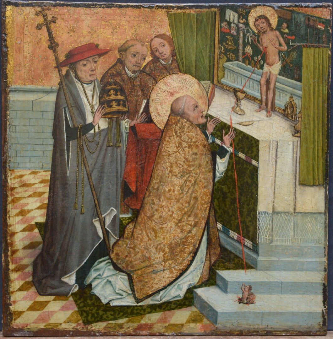 Null ATELIER DE BERNT NOTKE (Région Hanséatique) VERS 1480

La messe de Saint Gr&hellip;