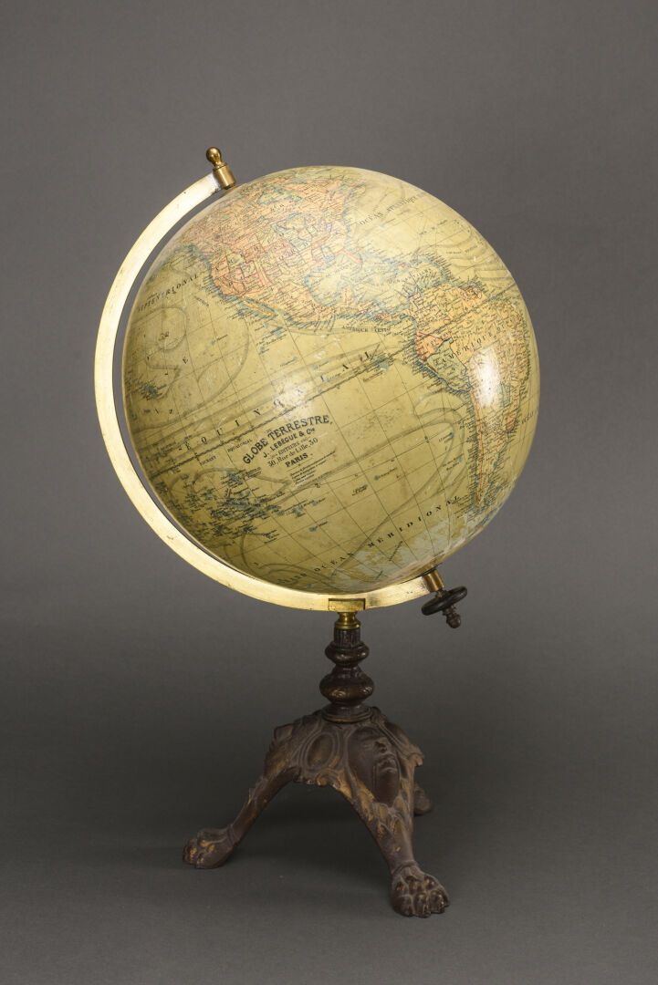 Null Globe terrestre

Vers 1900

H : 56 cm

Enfoncements