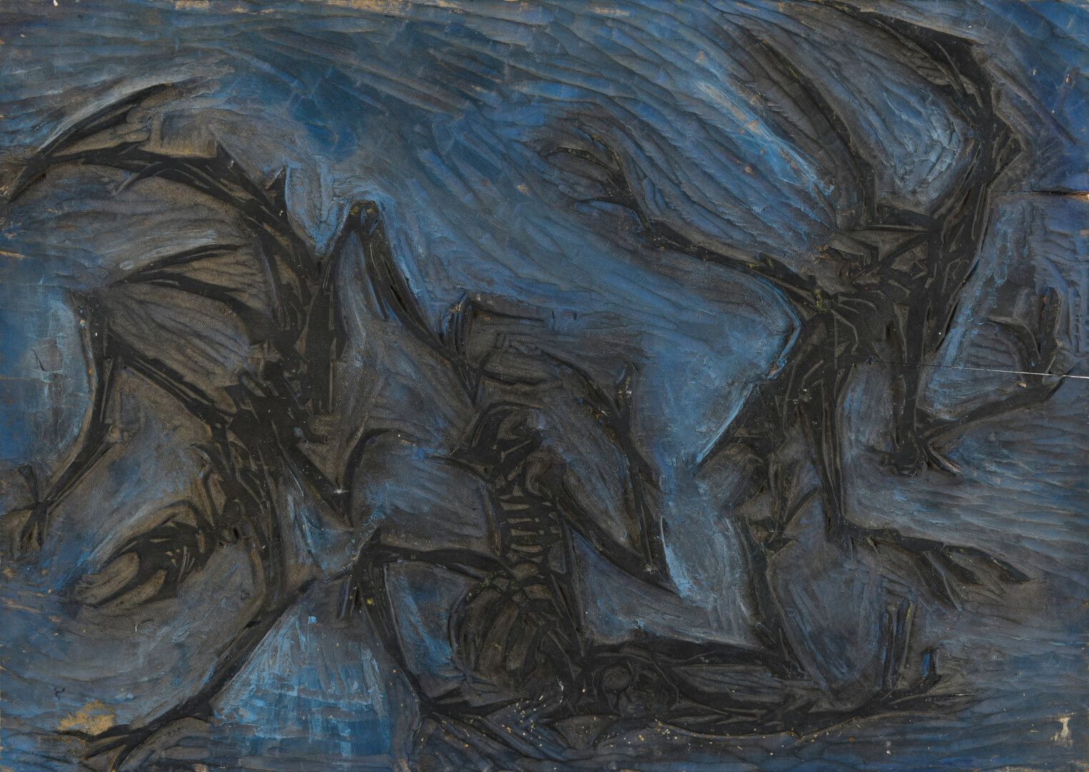 Null Vincent GONZALEZ (1928-2019)

Dance of death, 

Carved wooden plate, 

27,5&hellip;
