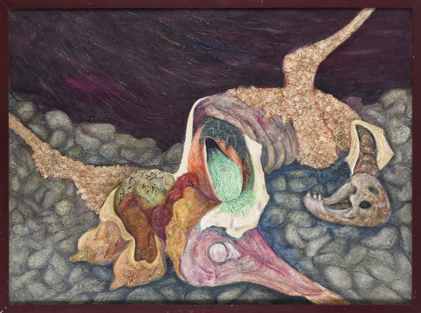 Null 文森特-冈萨雷斯(1928-2019)

一个腐肉。

布面油画。

在背面有签名和标题。

93 x 126 cm