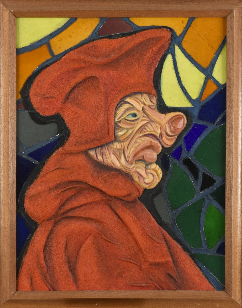 Null Vincent GONZALEZ (1928-2019)

Der Sukkubus, 

Öl auf Tafel mit farbiger Lei&hellip;