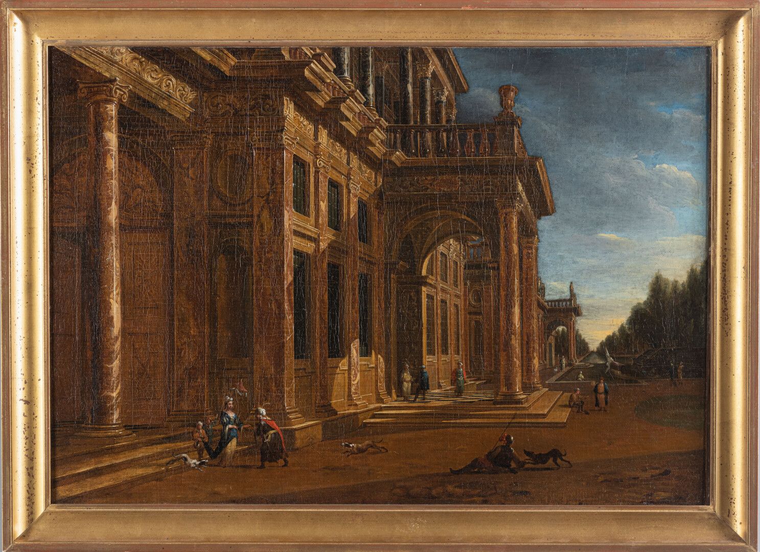 Null Jacobus Balthasar PEETERS (1650-1730)

Promeneurs devant un palais 

Huile &hellip;