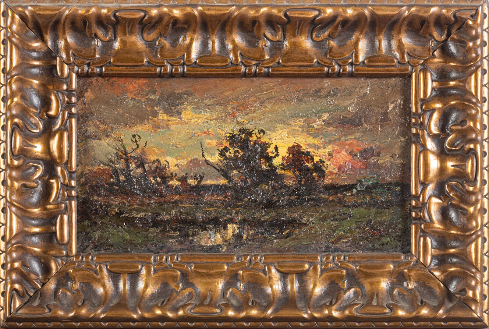 Null Emile NOIROT (1853-1924)

Paysage à l'arbre au crépuscule (Etang du Forez)
&hellip;