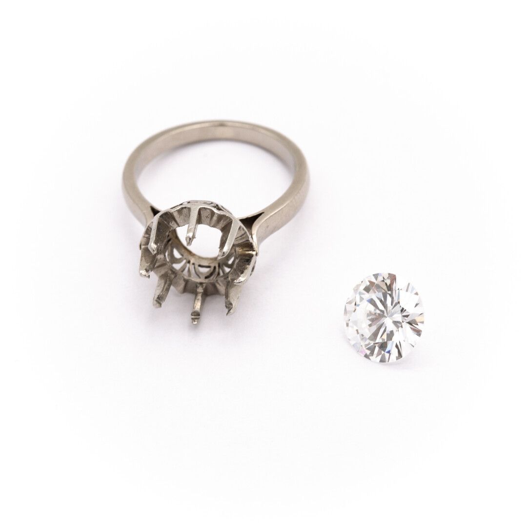 Null Diamant de 2,26 carats taille moderne accompagné de son certificat LFG n°38&hellip;