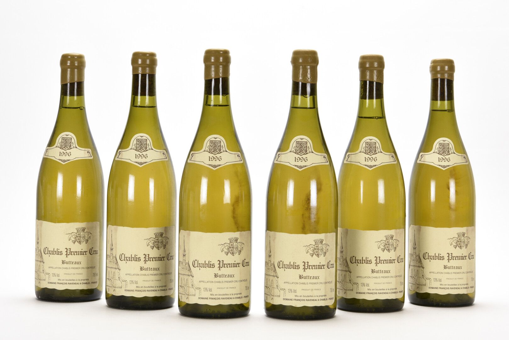 Null 6 B CHABLIS BUTTEAUX (1er Cru) (e.T.H. Légères) Domaine Raveneau 1996