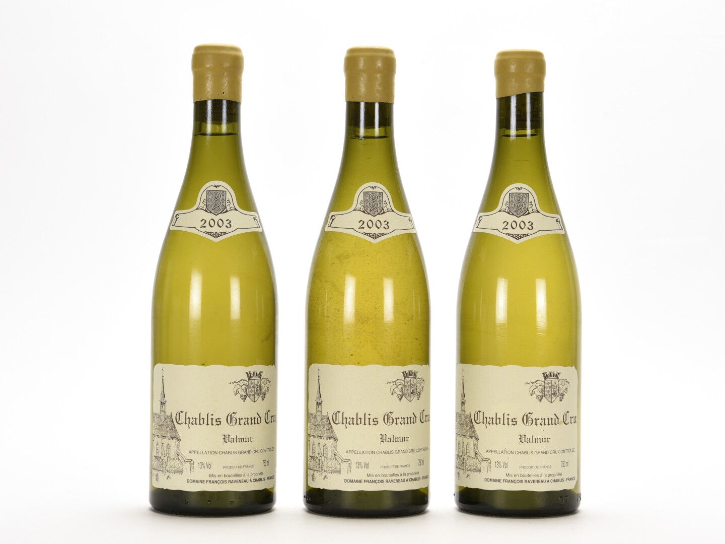 Null 3 B CHABLIS VALMUR (Grand Cru) Domaine Raveneau 2003