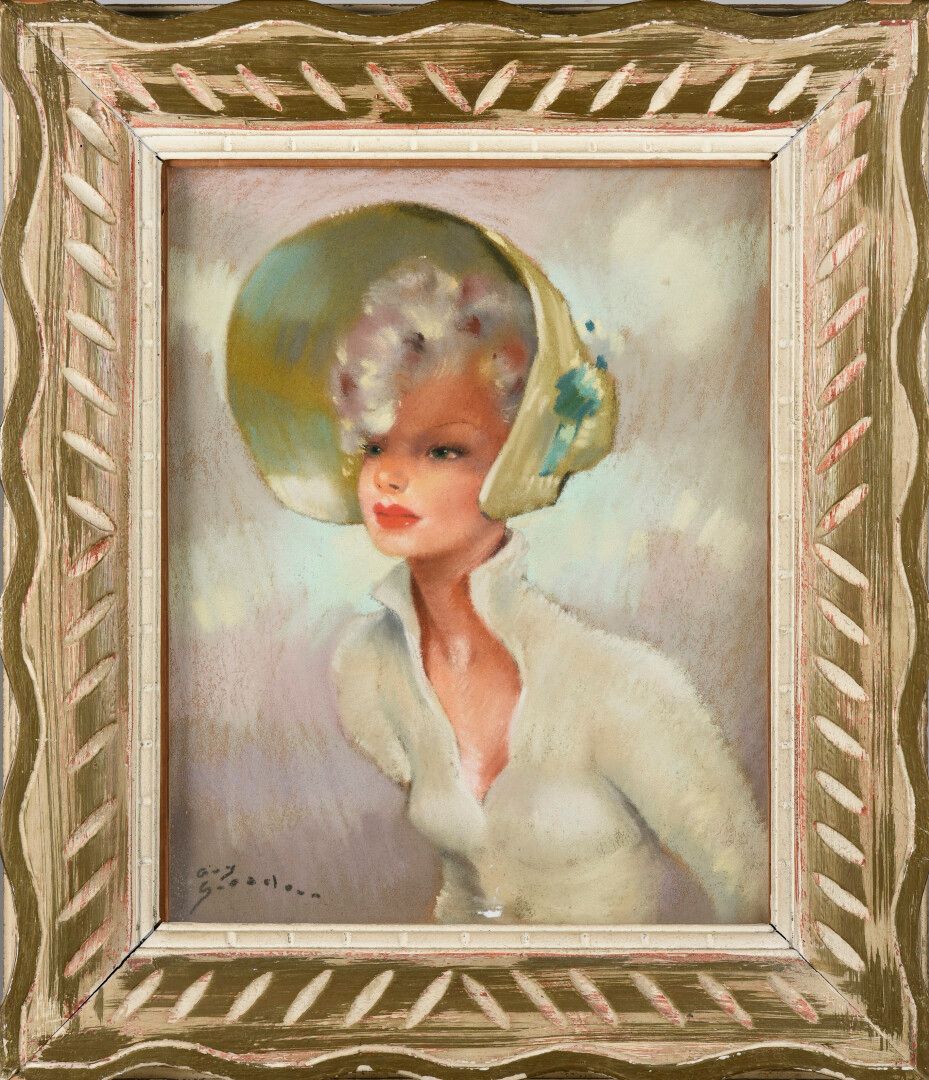 Null Guy SERRADOUR (1922-2007)

La jolie blonde au chapeau

Pastel sur papier

S&hellip;