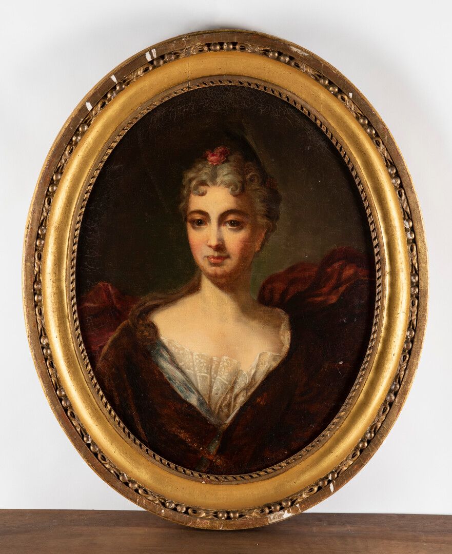 Null Ecole française 18ème siècle

Portrait de femme

Huile sur toile à vue oval&hellip;