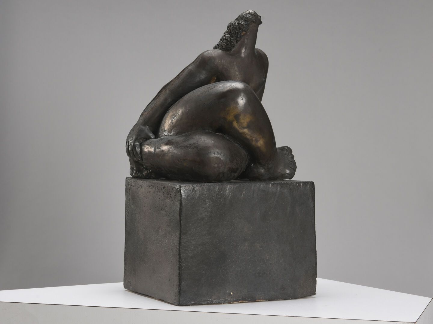 Null Michèle RAYMOND (Née en 1946), La Borne

Nue féminin

Sculpture en grés éma&hellip;