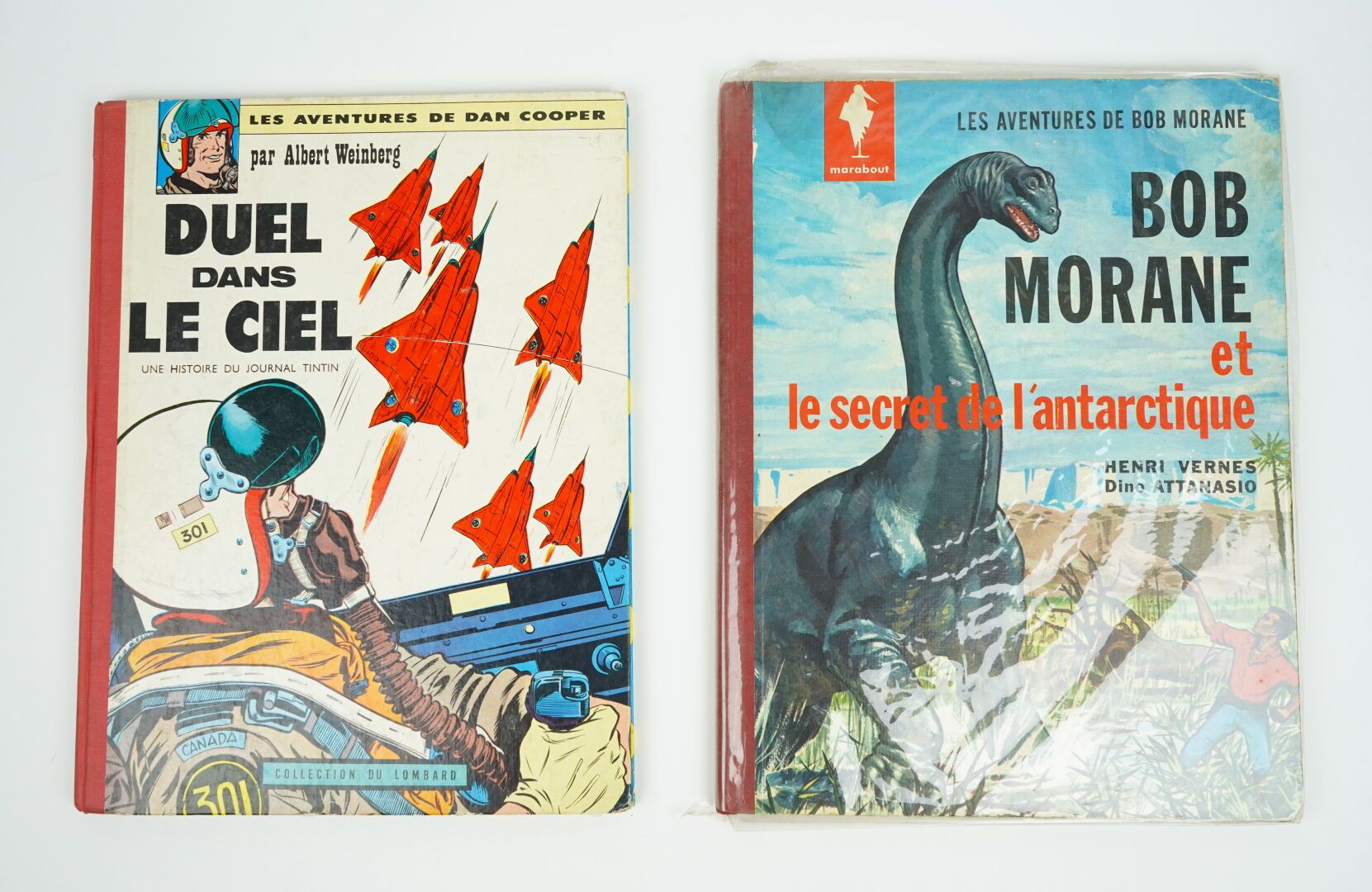 Null 丹-库珀：天空中的决斗。



Le Lombard, 1962.红布书脊。法国第一版。

状况良好



与:



BOB MORANE et l&hellip;