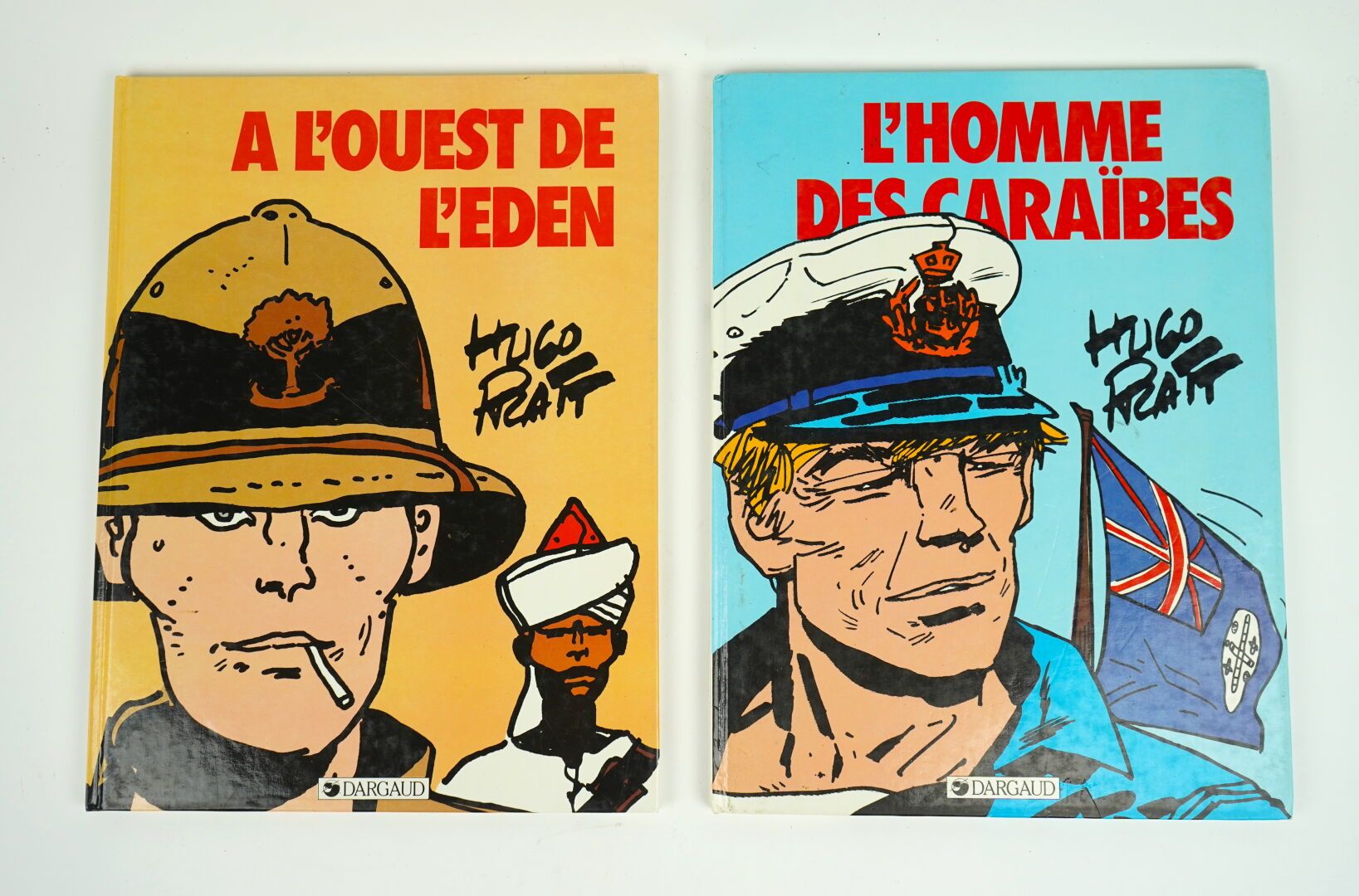 Null PRATT (Hugo) : 5 albums. 



L'homme des caraïbes. Dargaud, juin 1984. Cart&hellip;