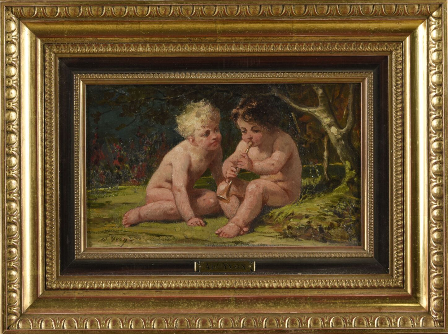Null 阿道夫-伊冯（Adolphe YVON） (1817-1893)
天使音乐人
布面油画