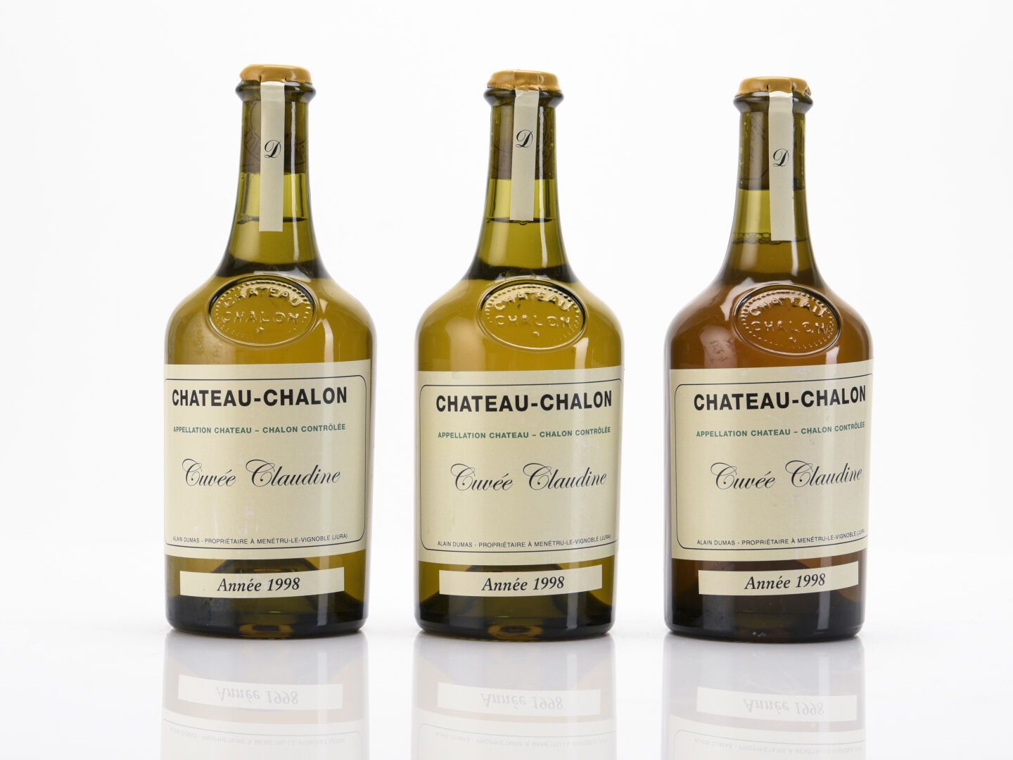 Null 3 B CHÂTEAU CHALON CUVÉE CLAUDINE Domaine Alain Dumas 1998