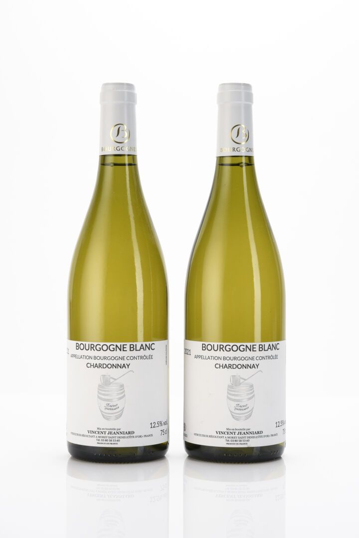 Null 2 B BOURGOGNE Bianco Domaine Vincent Jeanniard 2021