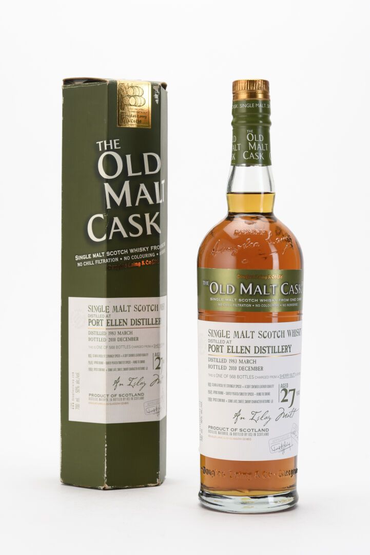 Null 1 B SINGLE MALT SCOTCH WHISKY FROM ONE CASK 27 YEARS OLD 70 cl 50% (distill&hellip;