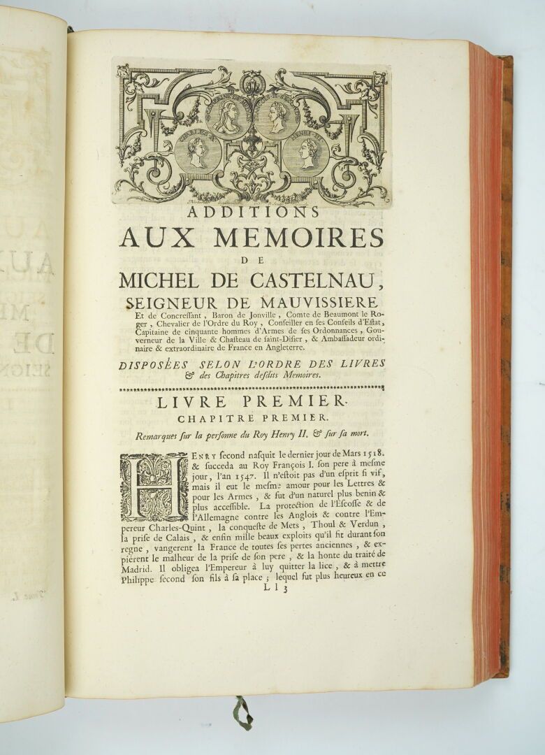 Null CASTELNAU (Michel de) e LE LABOUREUR (Jean): Memorie di Messire Michel de C&hellip;