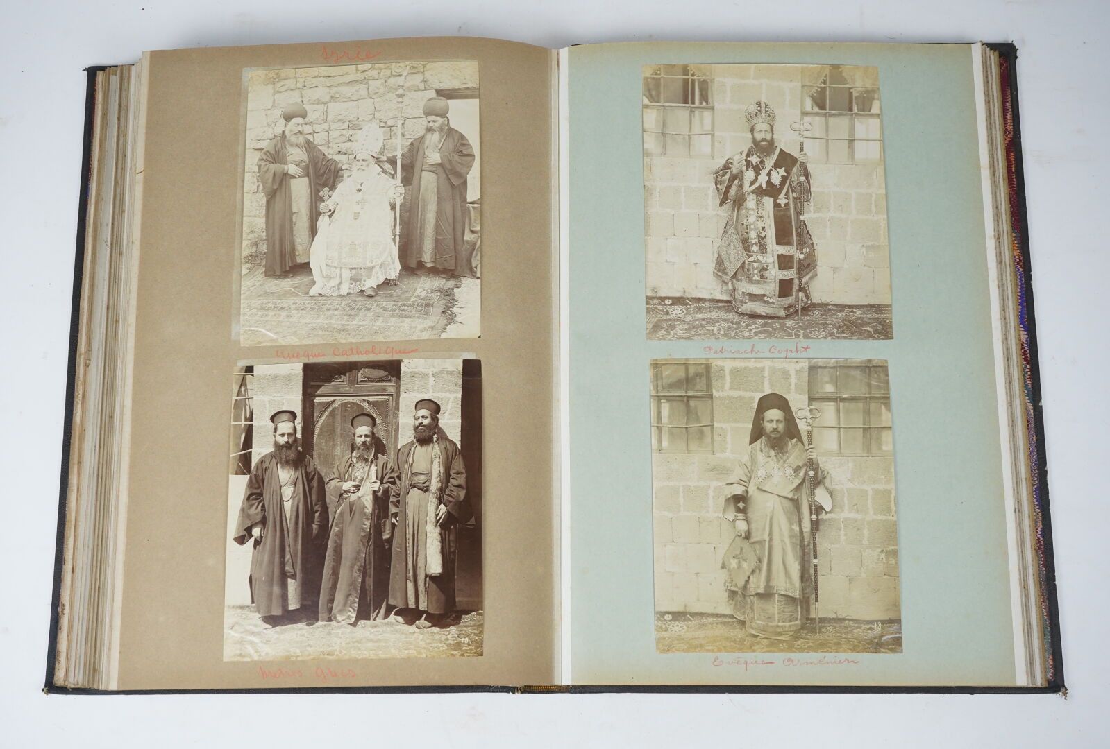 Null Important Album of Photographs on TURKEY, EGYPT and the HOLY LAND. Circa 18&hellip;