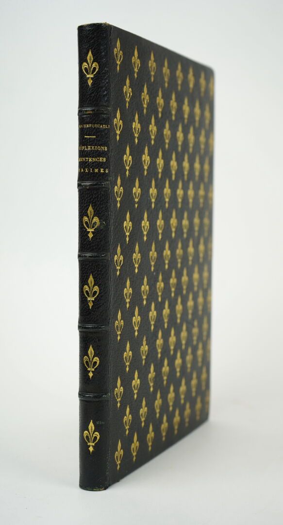 Null 弗朗索瓦-德-拉罗什福考尔：《反思》或《句子与道德格言》。Louis Lacour版。由D. Jouaust印刷。巴黎，藏书家协会，1868年。一卷。&hellip;