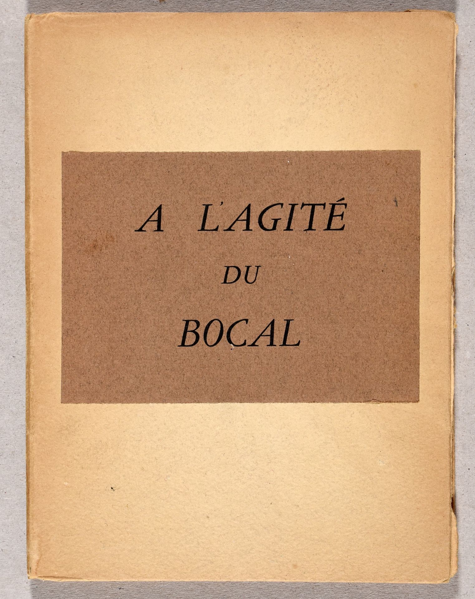 Null CÉLINE, Louis-Ferdinand À l’agité du bocal. Paris P. Lanauve de Tartas [194&hellip;