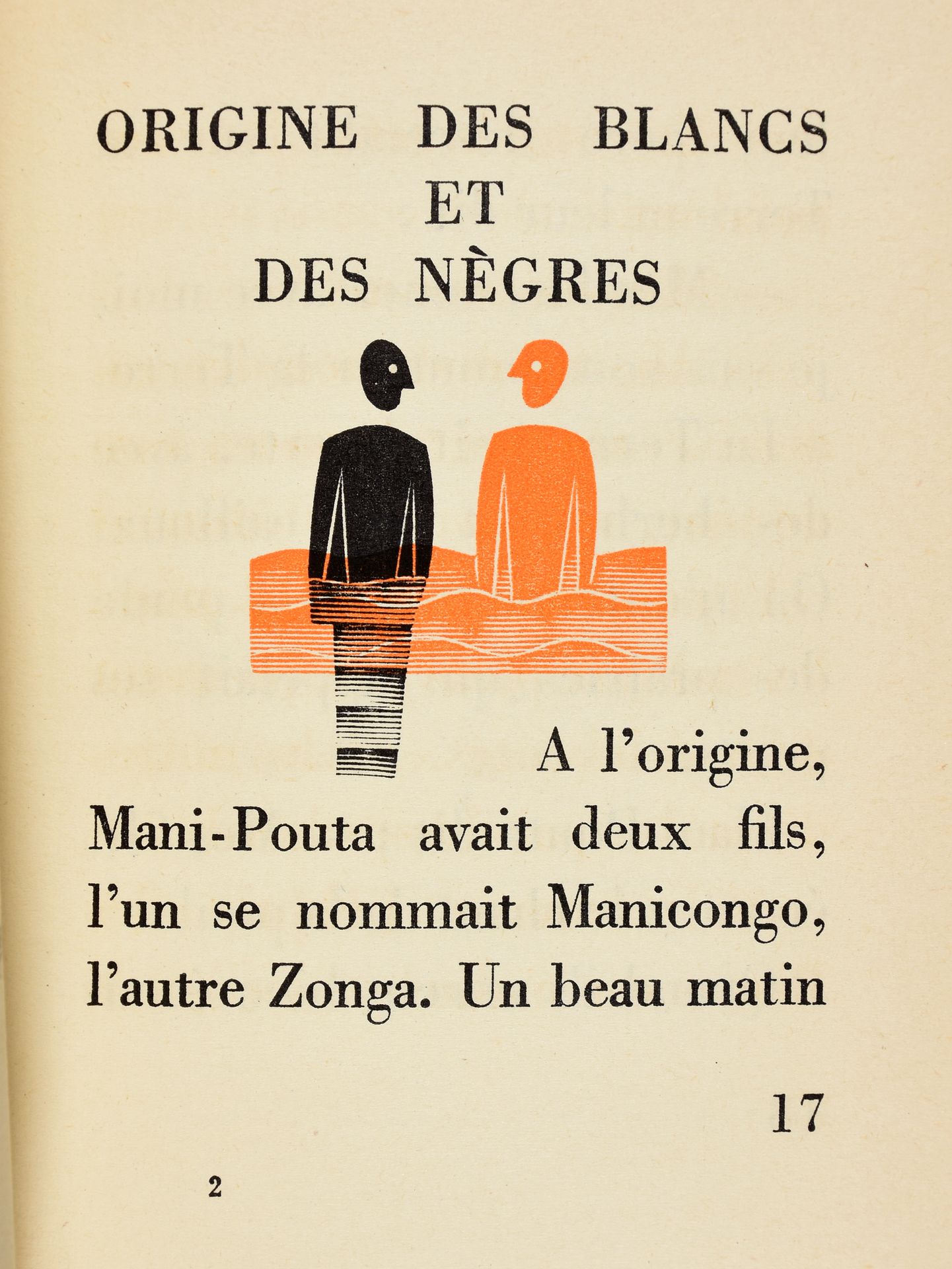 Latour, Alfred CENDRARS, Blaise Comment les blancs sont d’anciens noirs. (Paris)&hellip;