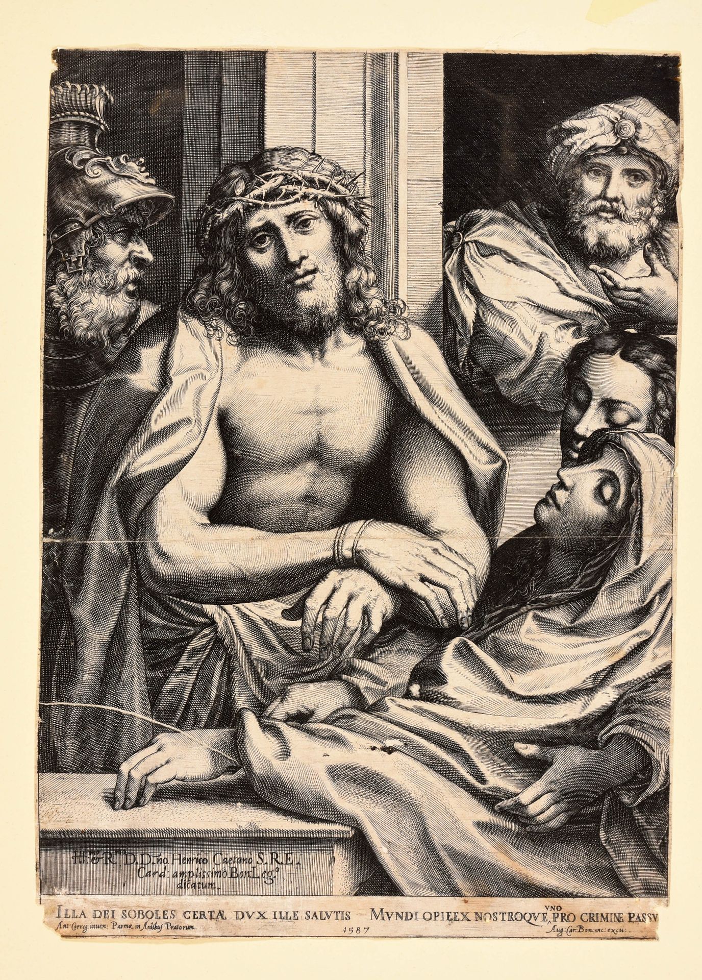 Carracci, Agostino ; Correggio, Antonio CARRACCI, Agostino. After Antonio Correg&hellip;