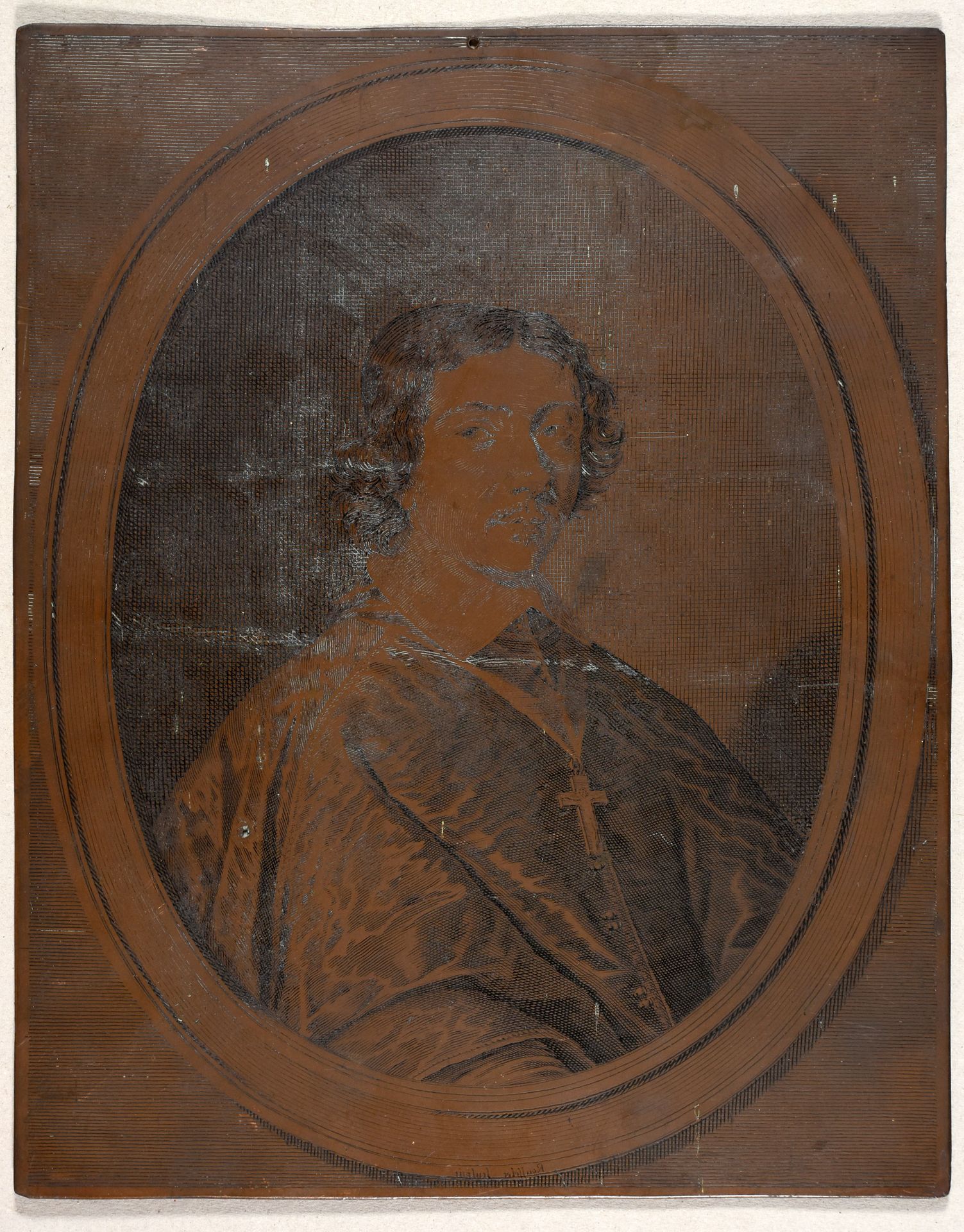 Rousselet, Gilles ROUSSELET, Gilles Porträt von Pierre de Bertier. Ca. 1650 Kupf&hellip;