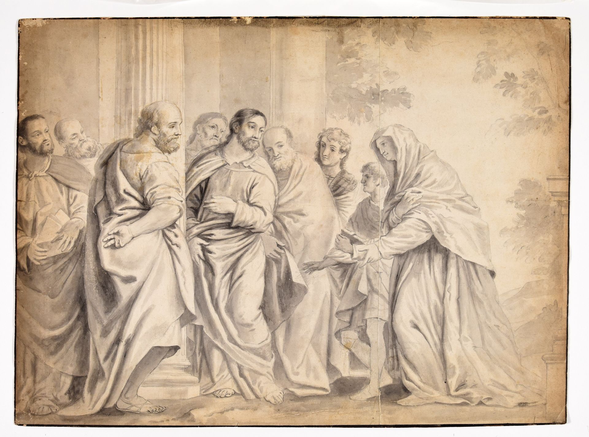 Veronese, Paolo VERONESE, Paolo (after) Christ meeting the wife and the sons of &hellip;