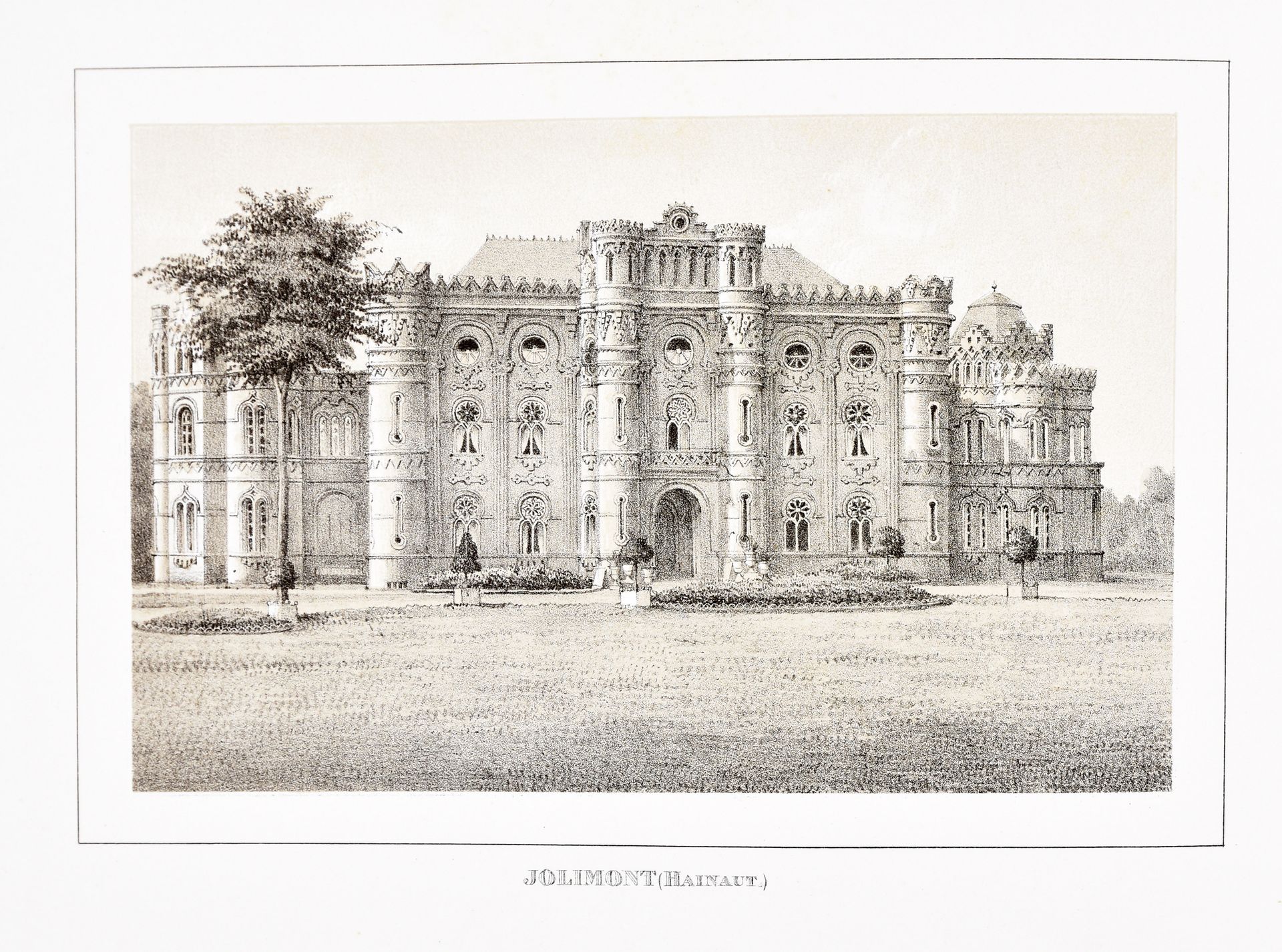 Vasseur frères DAMSEAUX, Émile de La Belgique pittoresque. Les châteaux. Lithogr&hellip;