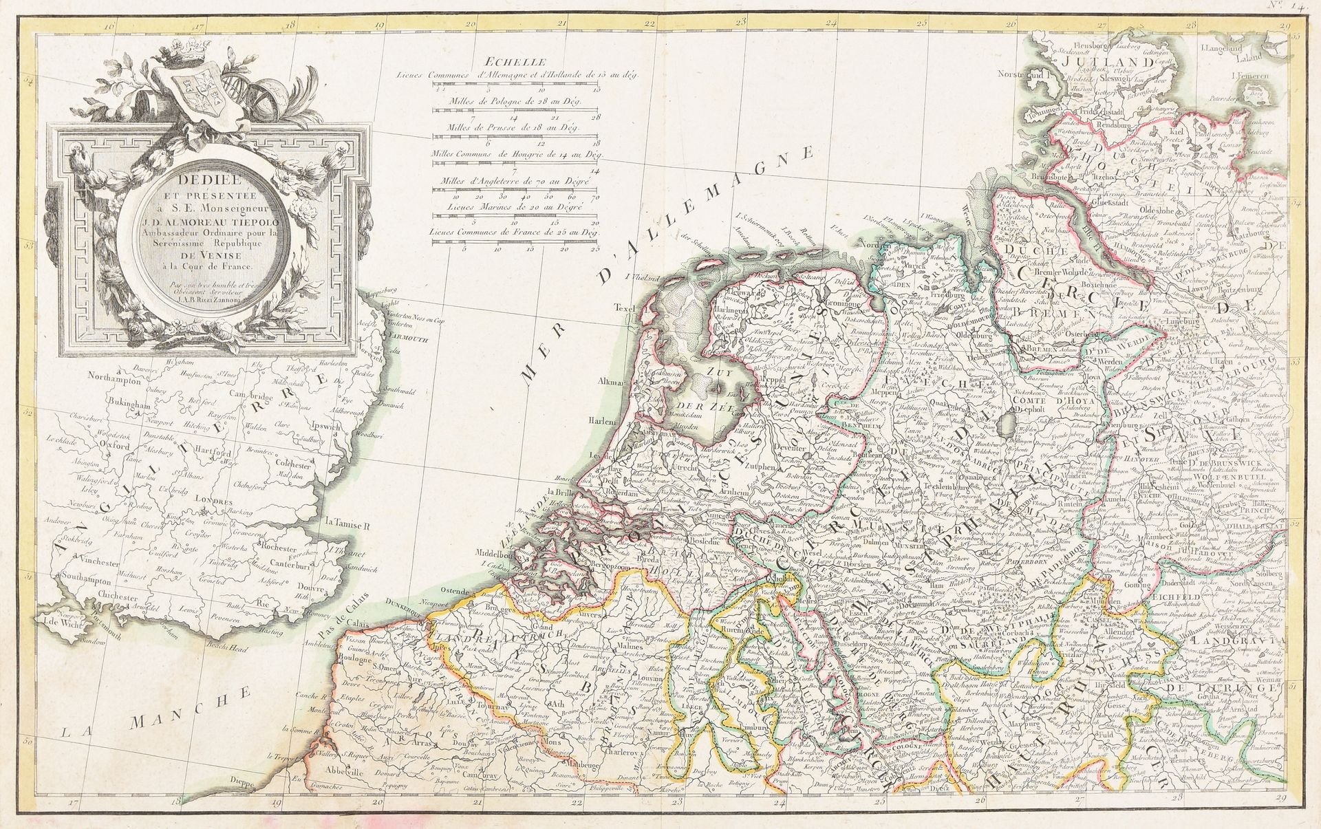 Null 11 maps, 2 town plans and 2 town views. 16th-18th c Engr., various sizes an&hellip;