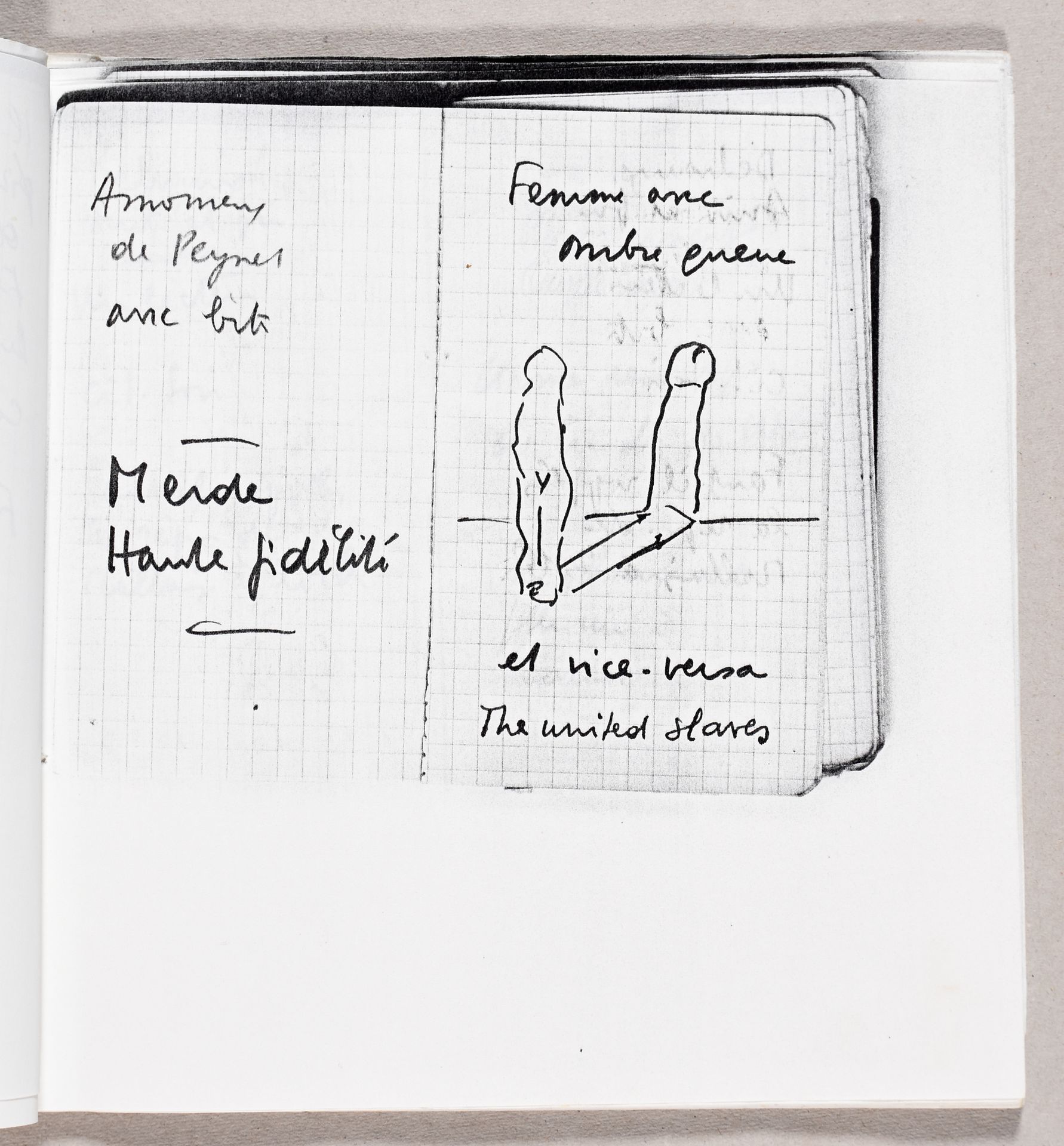 Null MARIËN, Marcel 6 cuadernos. Algunos de los pequeños cuadernos que Mariën ll&hellip;