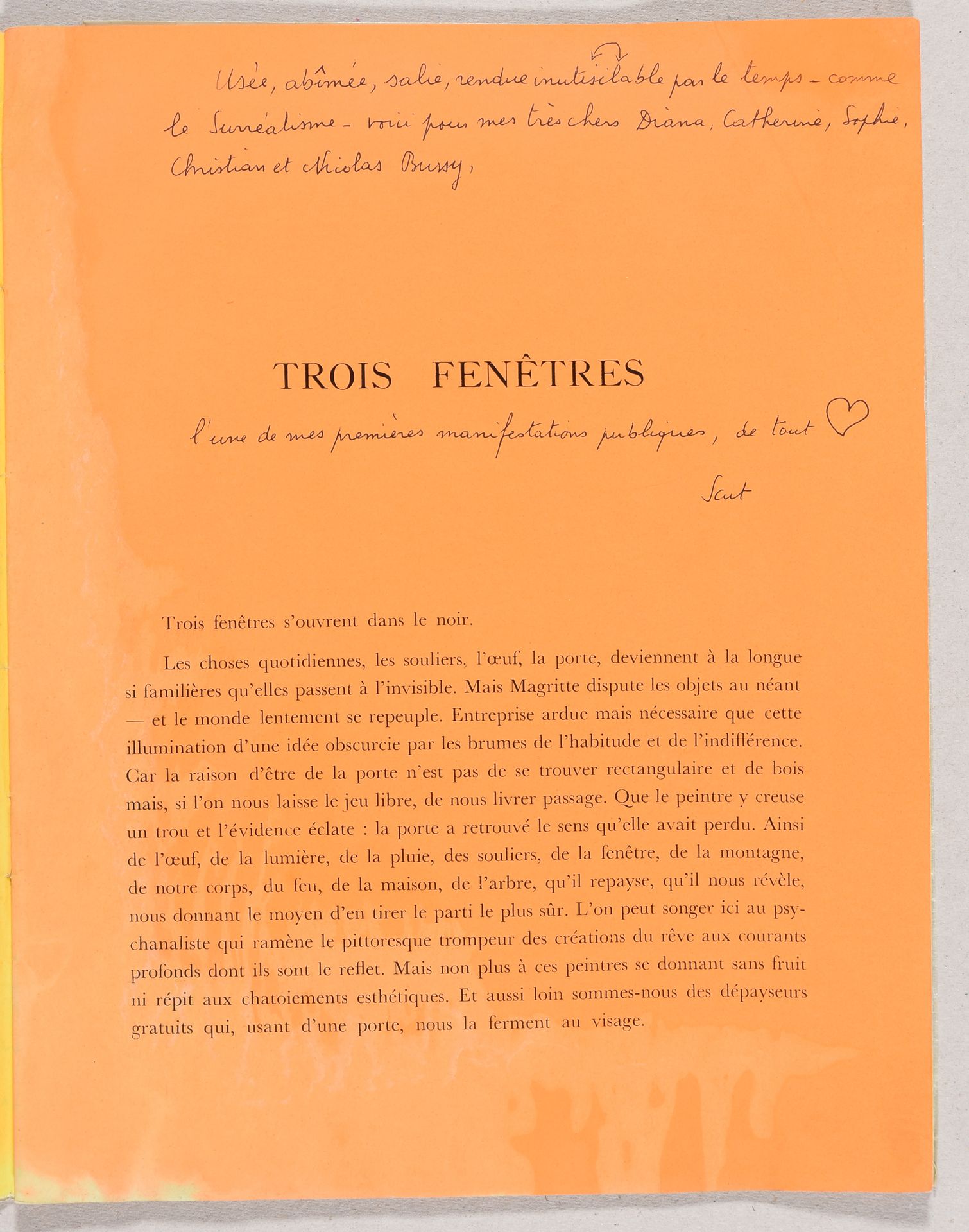 Null MESENS, E.L.T. E.L.T. Mesens presenta tre pittori surrealisti. René Magritt&hellip;