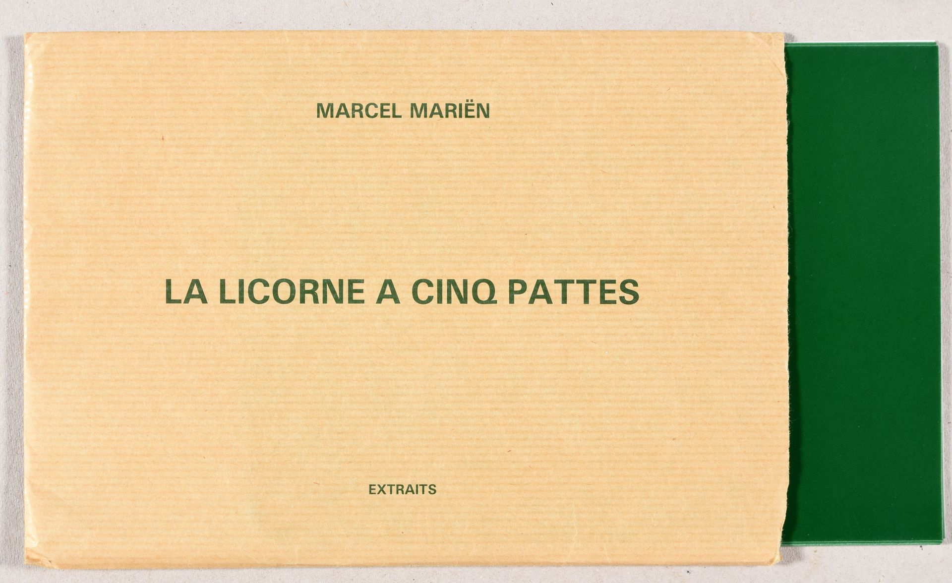 Mariën, Marcel MARIËN, Marcel 6 volumes. Brussels Les Lèvres nues [Marcel Mariën&hellip;