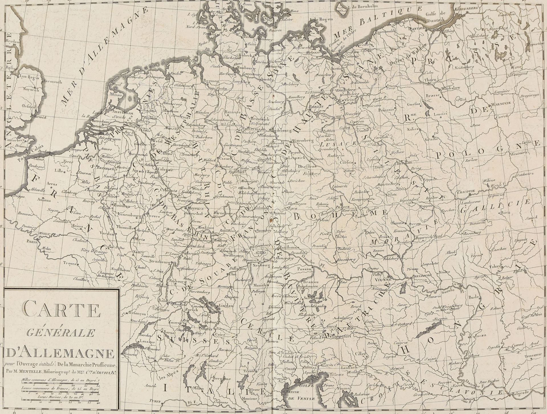 Null [MIRABEAU, Honoré-Gabriel-Riquetti, comte de] Atlas de la monarchie prussie&hellip;