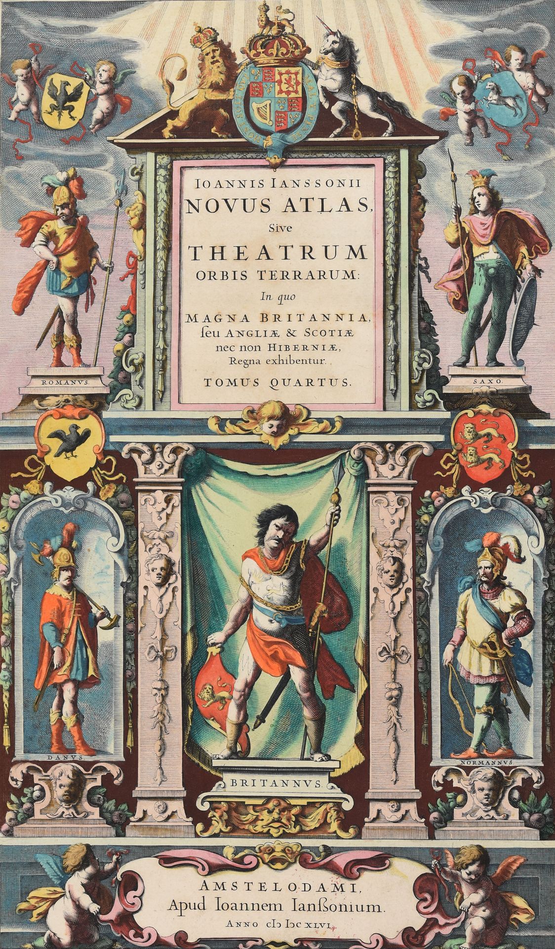 Null JANSSONIUS, Johannes Novus atlas sive Theatrum orbis terrarum in quo Magna &hellip;