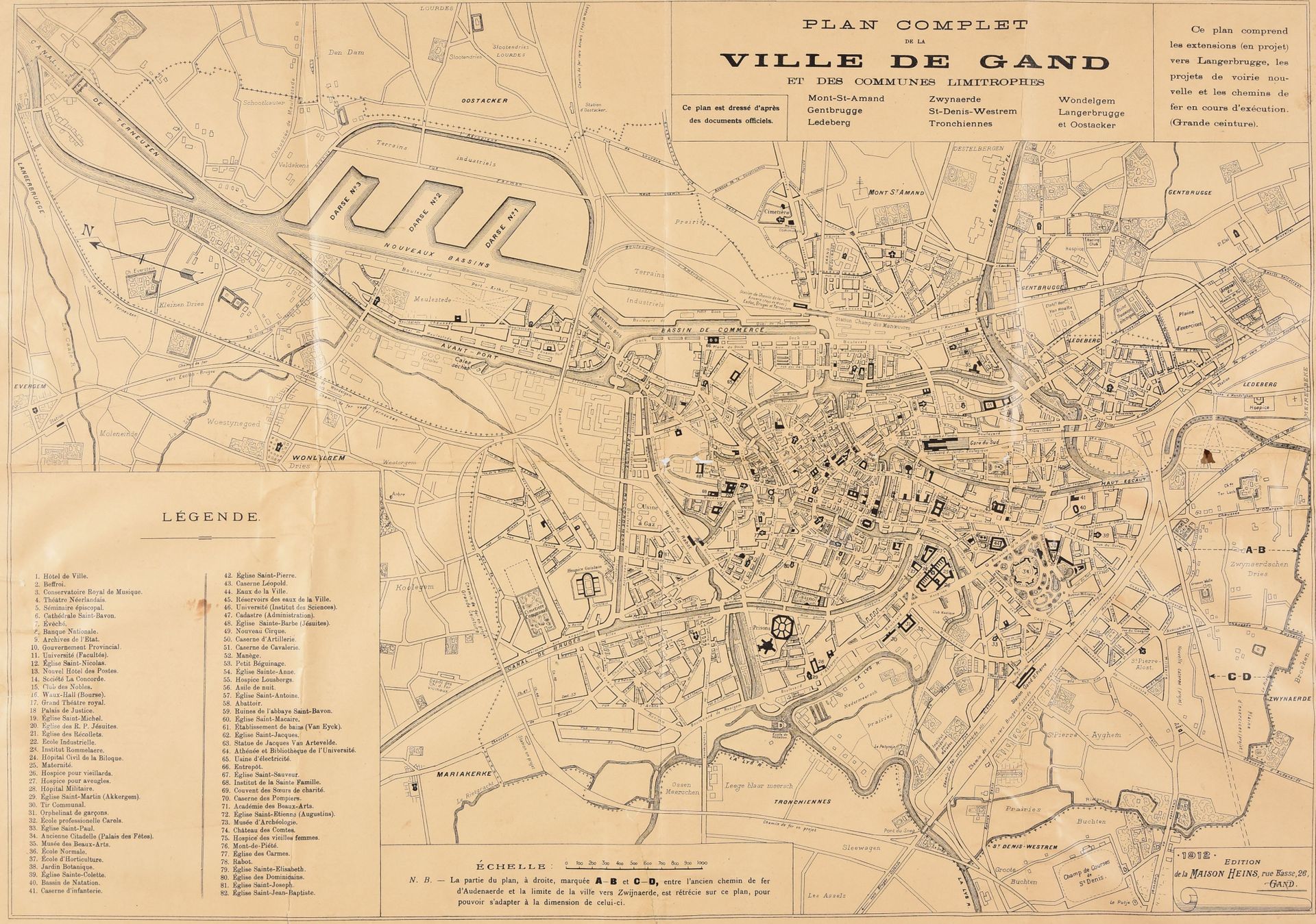 Null GEVAERT, J.; VANIMPE, A. New parcel plan of the city of Ghent and part of i&hellip;