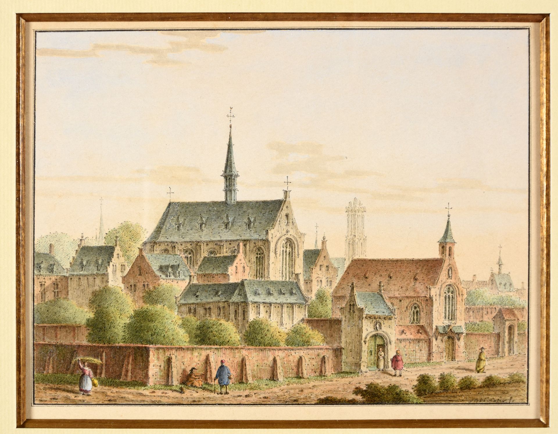 De Noter, Jean-Baptiste DE NOTER, Jean-Baptiste The Cloister of Bethanien in Mec&hellip;