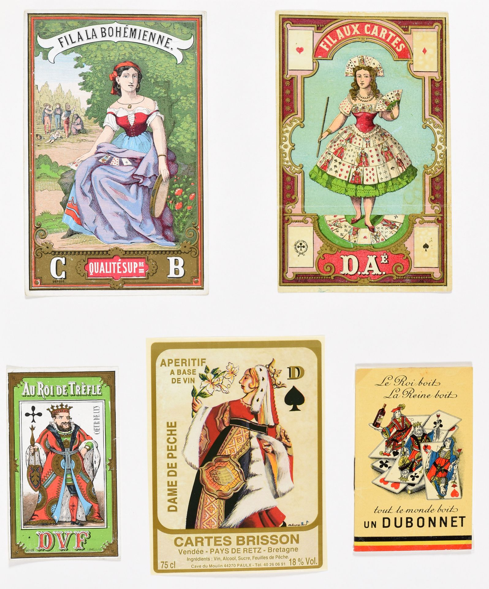 Null "The playing card in all its states". [C. 1875-2007] ± 660 pcs mounted unde&hellip;