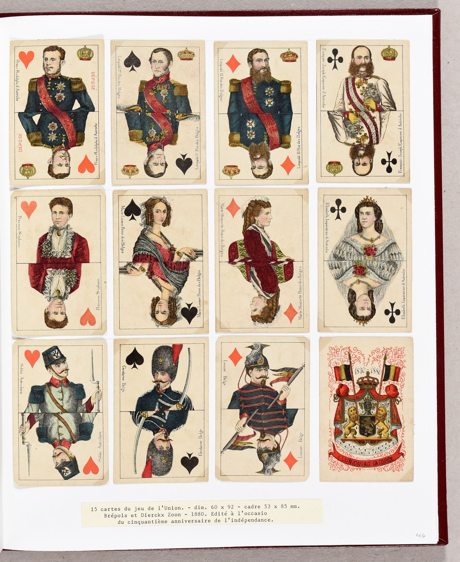 Null Album mit unvollständigen Spielen. [C. 1880-1929] ± 598 Karten in Fotoecken&hellip;