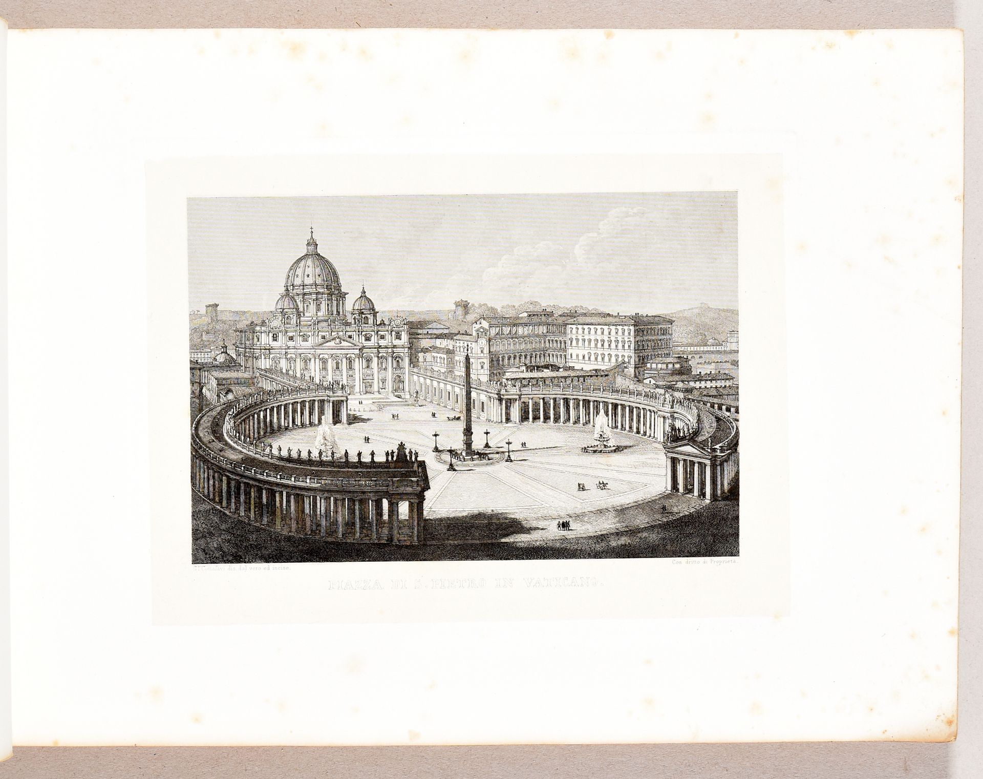 Null Views of the city and environs of Rome. Vues de Rome & ses environs. Vedute&hellip;