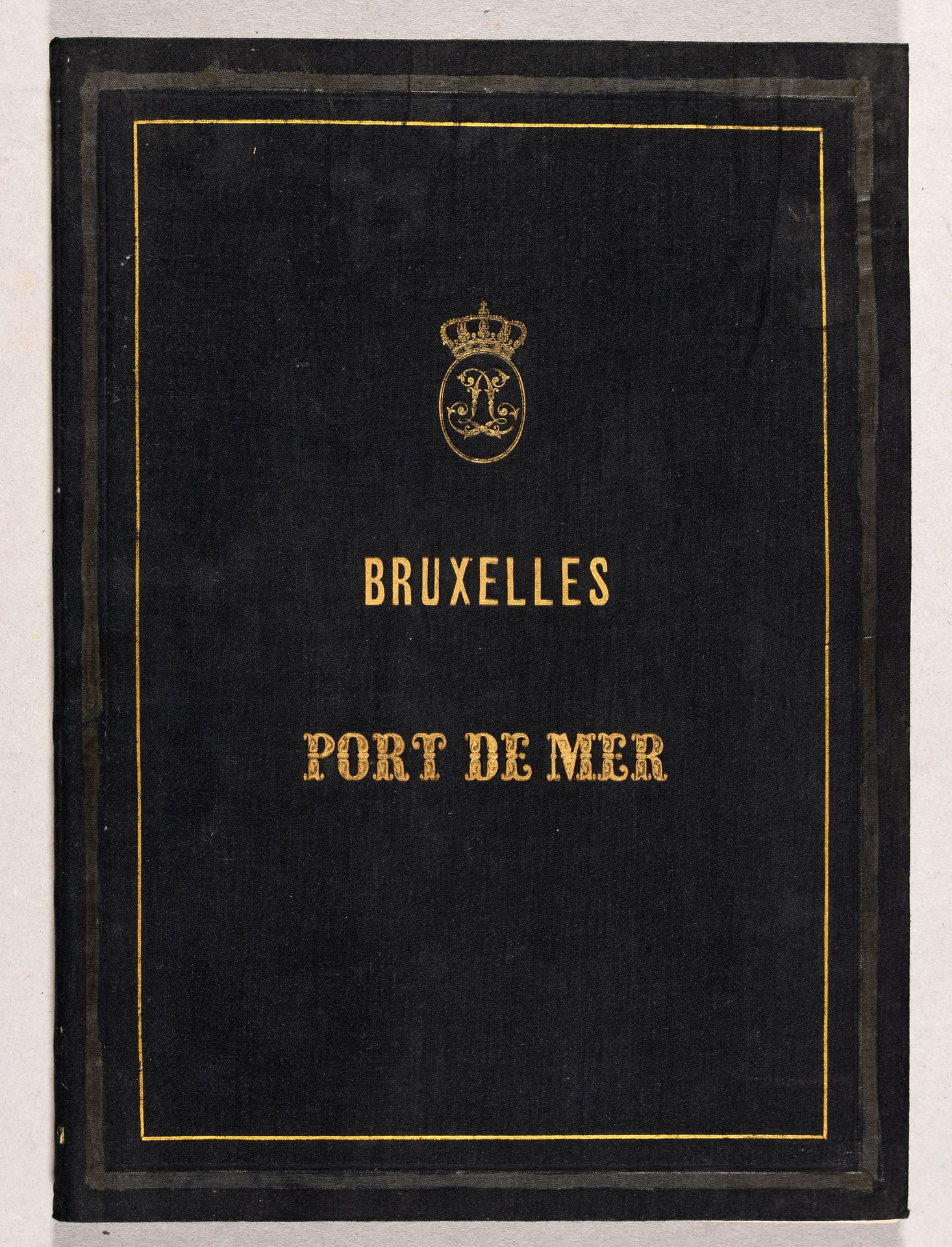 Null [DU BOIS-NIHOUL & Cie, A.] "Bruxelles-Port de mer. Projekt eines Seekanals,&hellip;