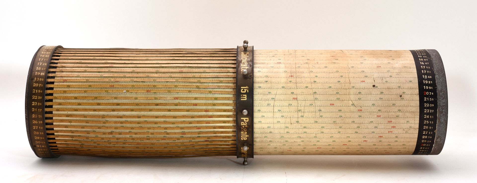 Null Logarithmic calculating drum. Zürich Daemen-Schmid ca. 1925 Aluminum drum, &hellip;