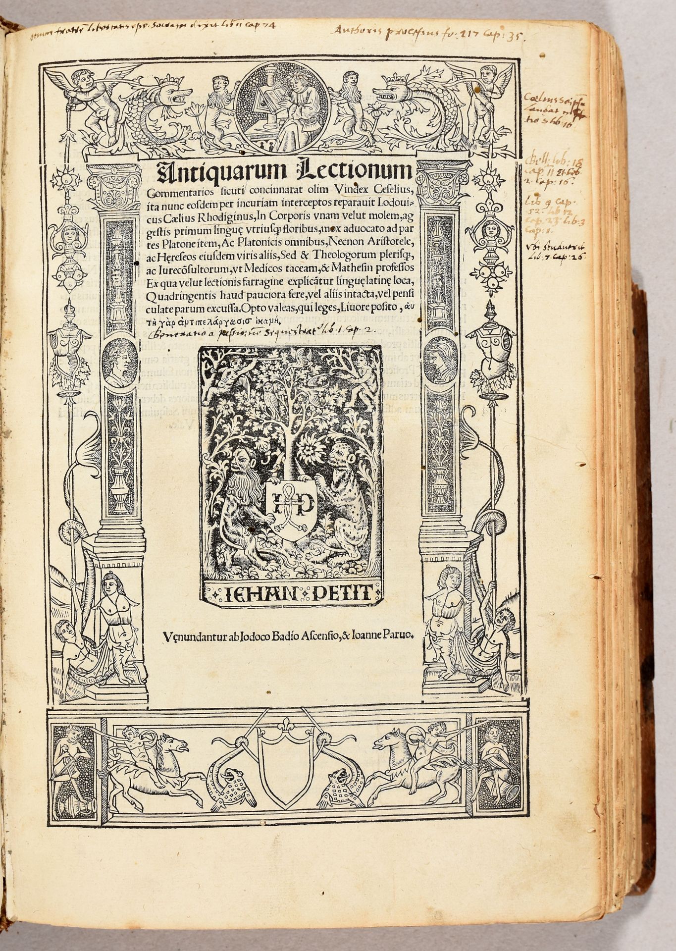 Null RICCHIERI, Lodovico Antiquarum lectionum commentarios sicuti concinnerat ol&hellip;