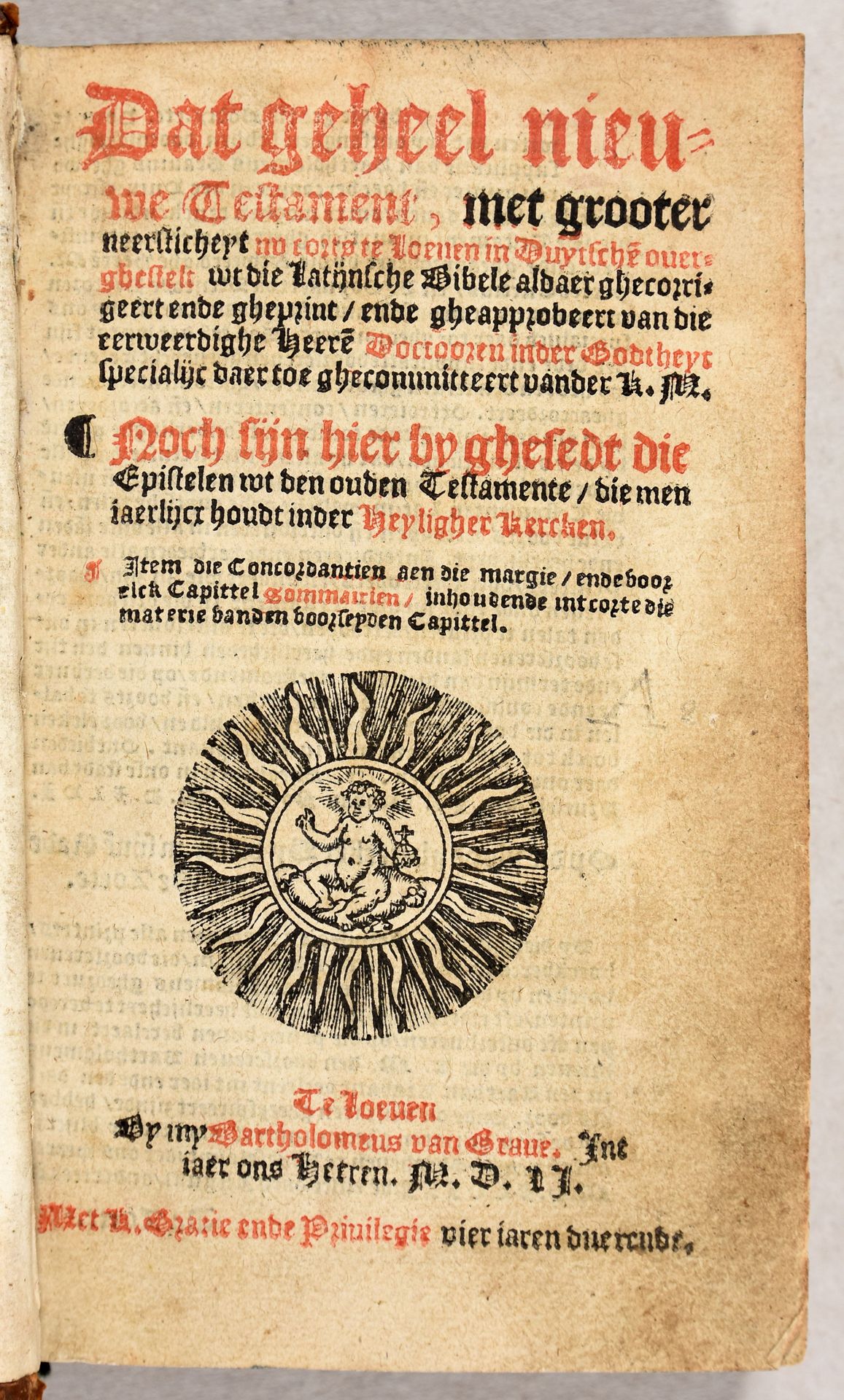 Null 这本《新约圣经》是在Duytsche[n]的Loeuen举行的，具有很强的针对性[...]。鲁文B.Gravius 1551 8vo: [751]-l&hellip;