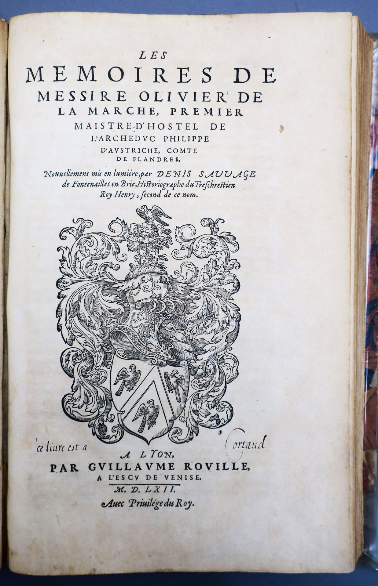 Null LA MARCHE, Olivier de Les Mémoires de messire Olivier de La Marche, premier&hellip;