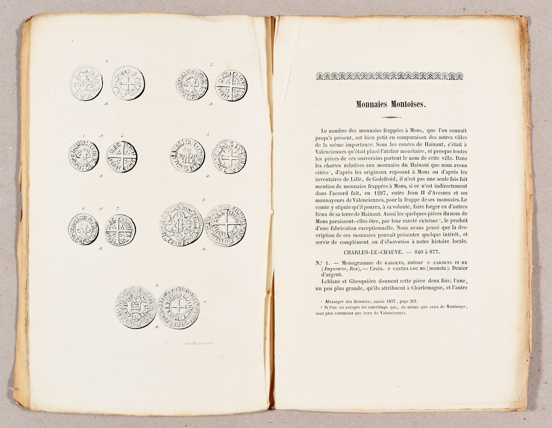Null CHALON, Renier 13 stampe e varie tavole. Bruxelles, Mons, ed. Varie XIX-XX &hellip;