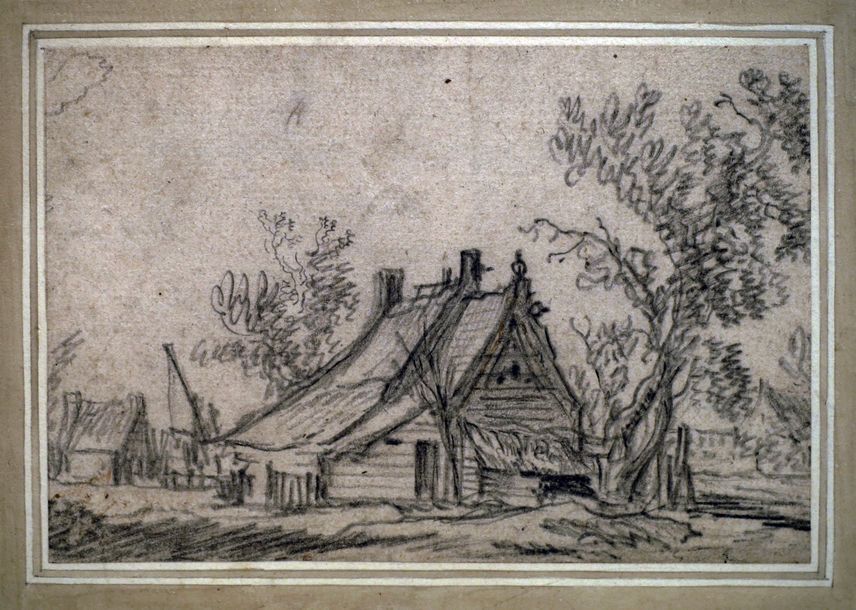 Van Goyen, Jan Josefsz. Van Attributed to GOYEN, Jan Josefsz. Van [Cottage with &hellip;