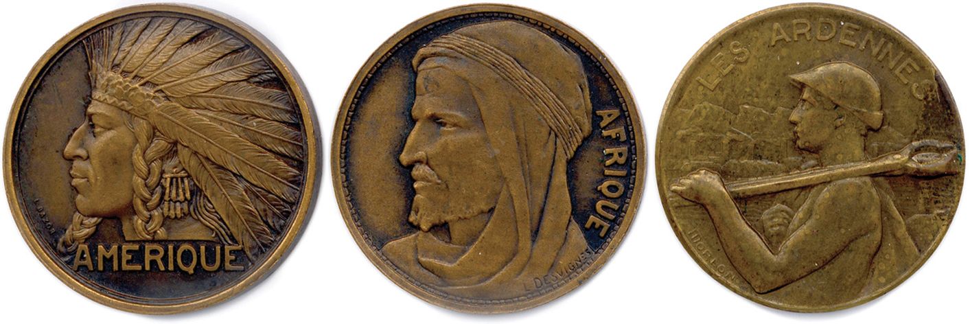 Null TROIS médailles en bronze

Exposition coloniale internationale 1931 : Améri&hellip;