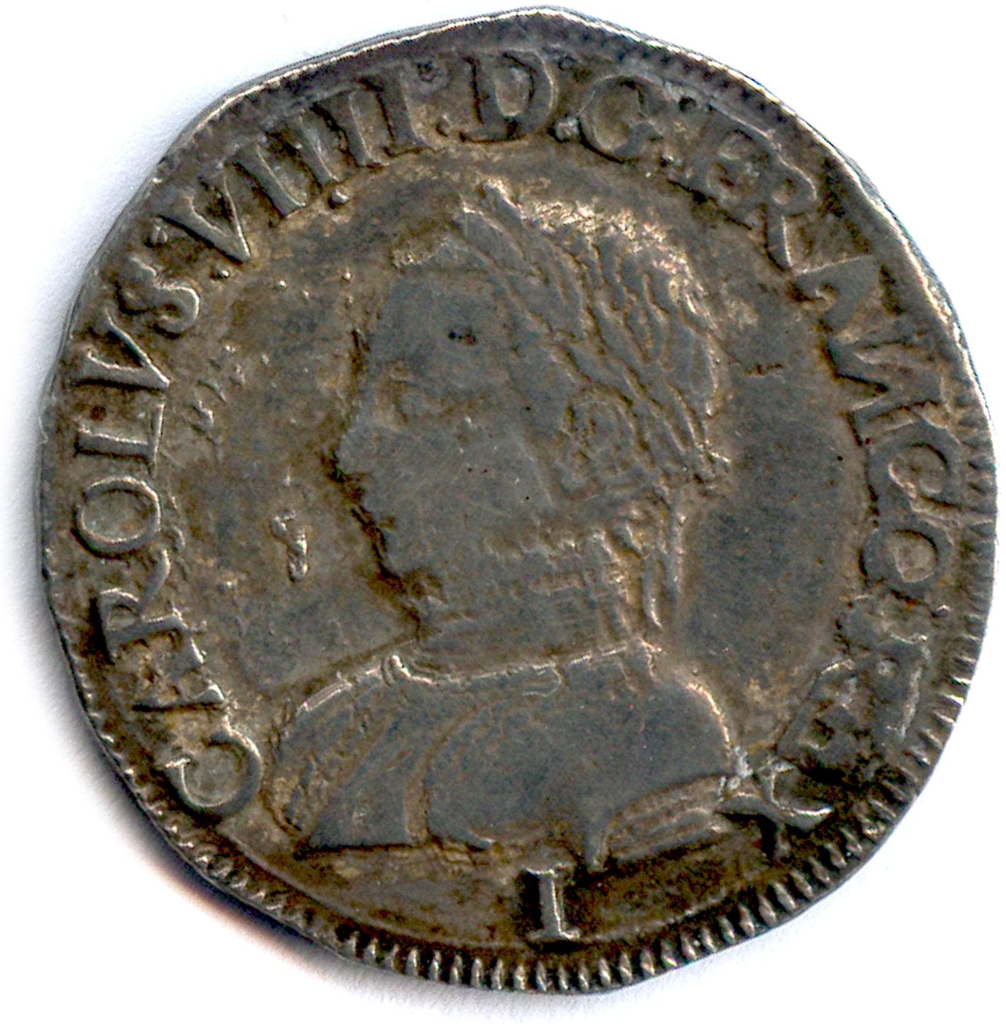 Null CHARLES IX 1560-1574

CAROLVS: VIIII: D: G: FRANCO: REX. Son buste lauré et&hellip;